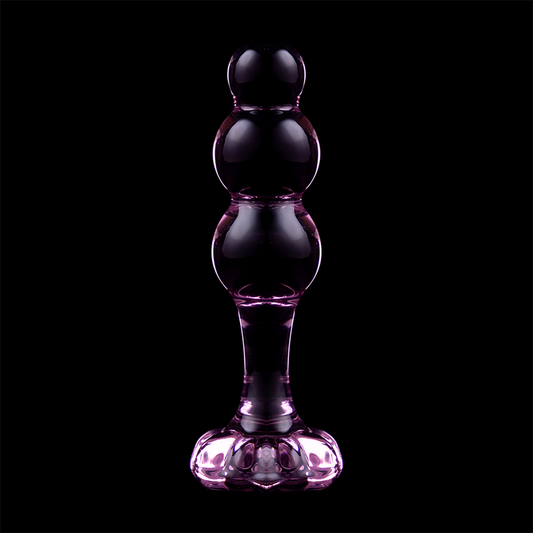 NEBULA SERIES BY IBIZA - MODELL 1 STECKER BOROSILIKATGLAS TRANSPARENT 10.5 CM -O- 3 CM