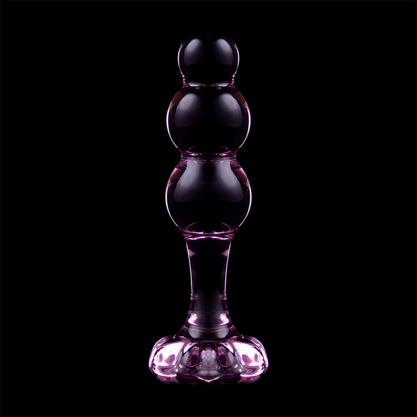 NEBULA SERIES BY IBIZA - MODELL 1 STECKER BOROSILIKATGLAS TRANSPARENT 10.5 CM -O- 3 CM