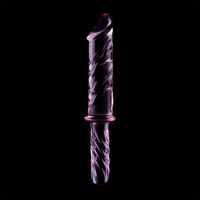 NEBULA SERIES BY IBIZA - MODELL 24 DILDO BOROSILIKATGLAS KLAR 28.5 CM -O- 5 CM