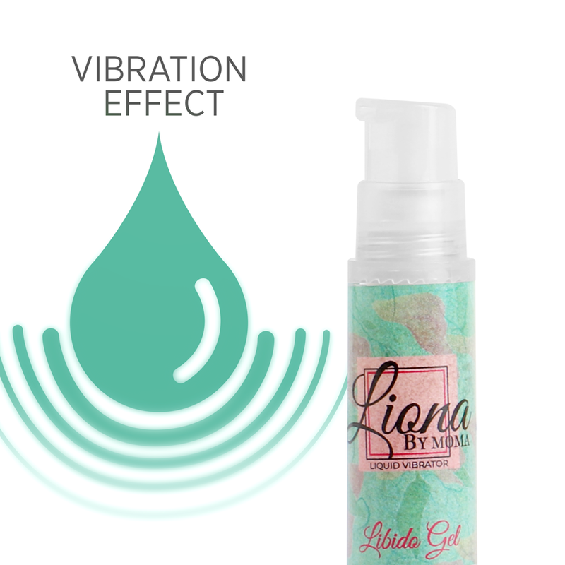 LIONA BY MOMA - GEL LIBIDO VIBRATEUR LIQUIDE 6 ML
