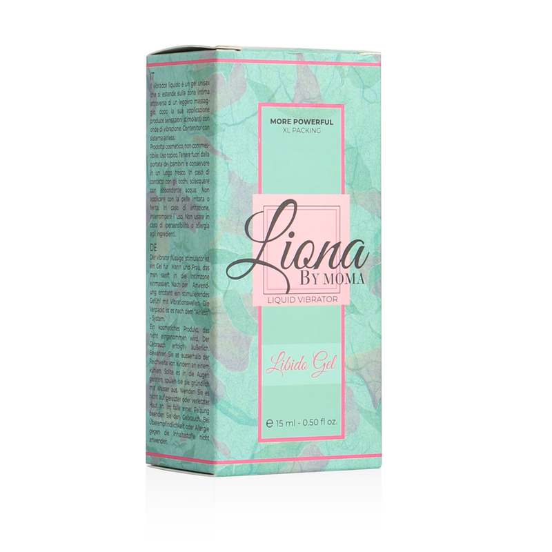 LIONA BY MOMA - GEL LIBIDO VIBRATEUR LIQUIDE 15 ML