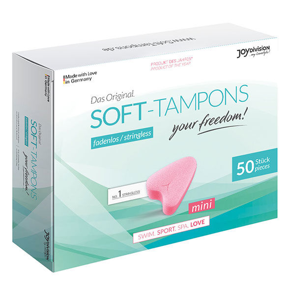 JOYDIVISION SOFT TAMPONS - TAMPONS DOUX ORIGINAUX MINI X 50 UNITÉS