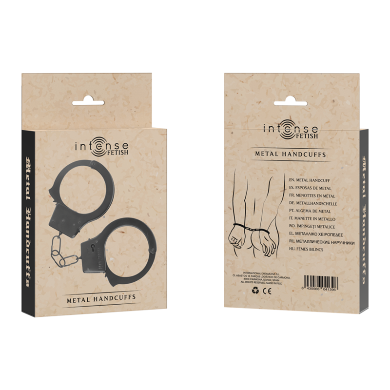 INTENSE - MENOTTES FÉTICHISME EN MÉTAL