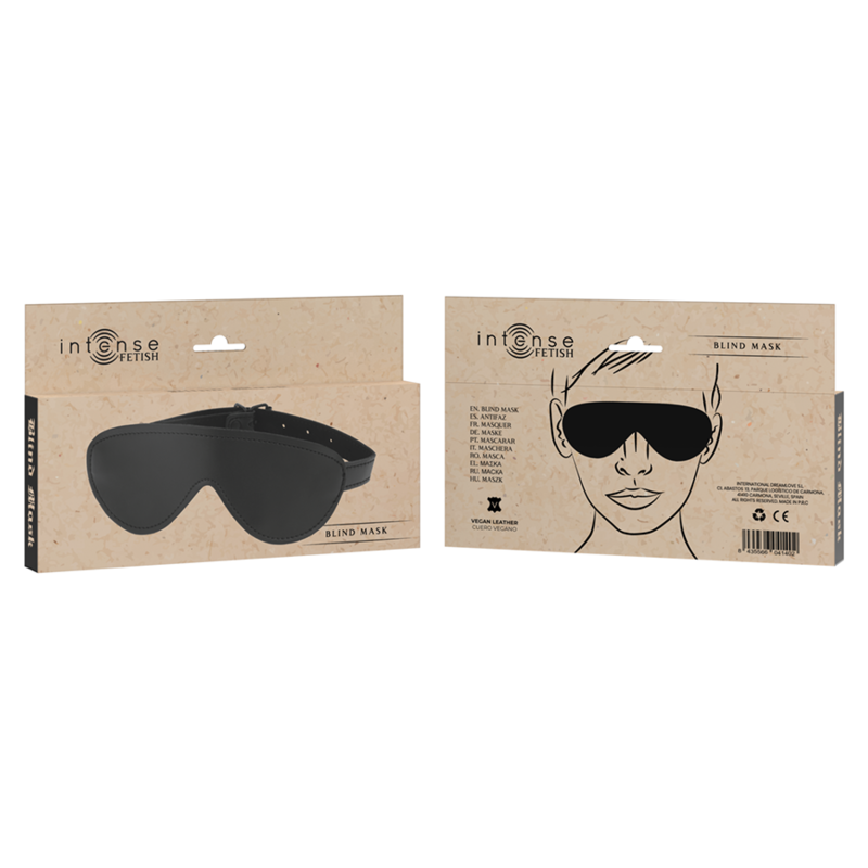 INTENSE - MASQUE AVEUGLE FÉTICHISME VEGAN