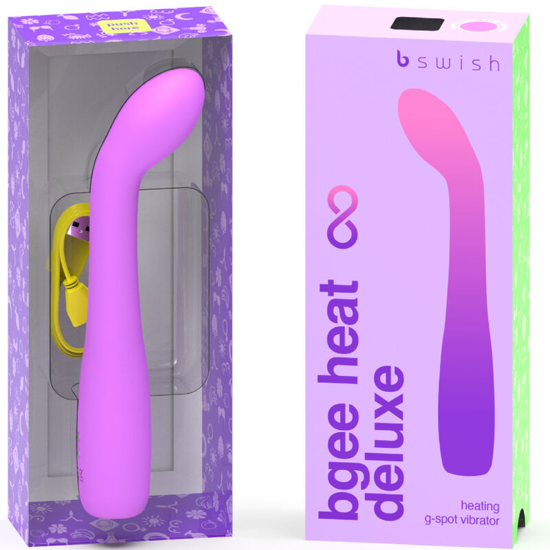 B SWISH - BGEE HEAT INFINITE DELUXE VIBRATEUR RECHARGEABLE LAVANDE SILICONE
