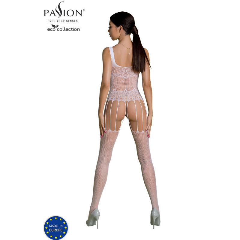 PASSION - BODYSTOCKING COLLECTION ECO BS001 BLANC