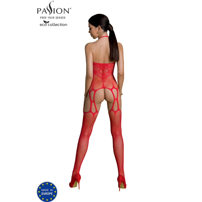 PASSION - ECO COLLECTION BODYSTOCKING ECO BS002 WEISS