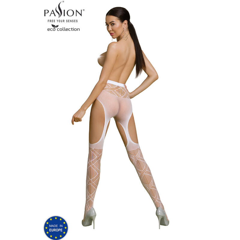 PASSIE - ECO COLLECTIE BODYSTOCKING ECO S005 WIT