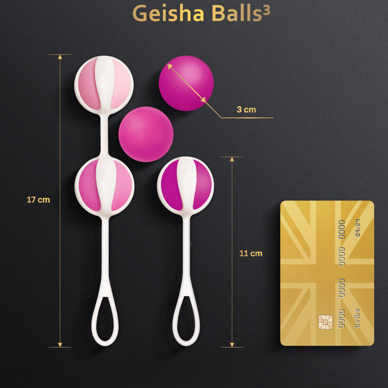 G-VIBE - SET 5 GEISHA-BLLE3 ROZE