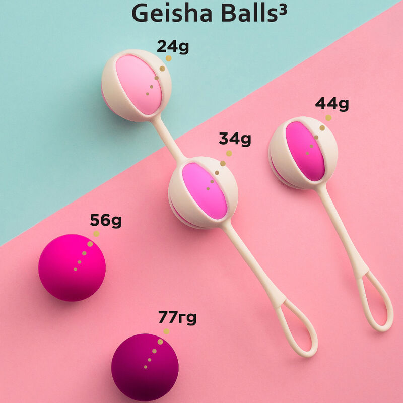G-VIBE - SET 5 GEISHA-BLLE3 ROSE