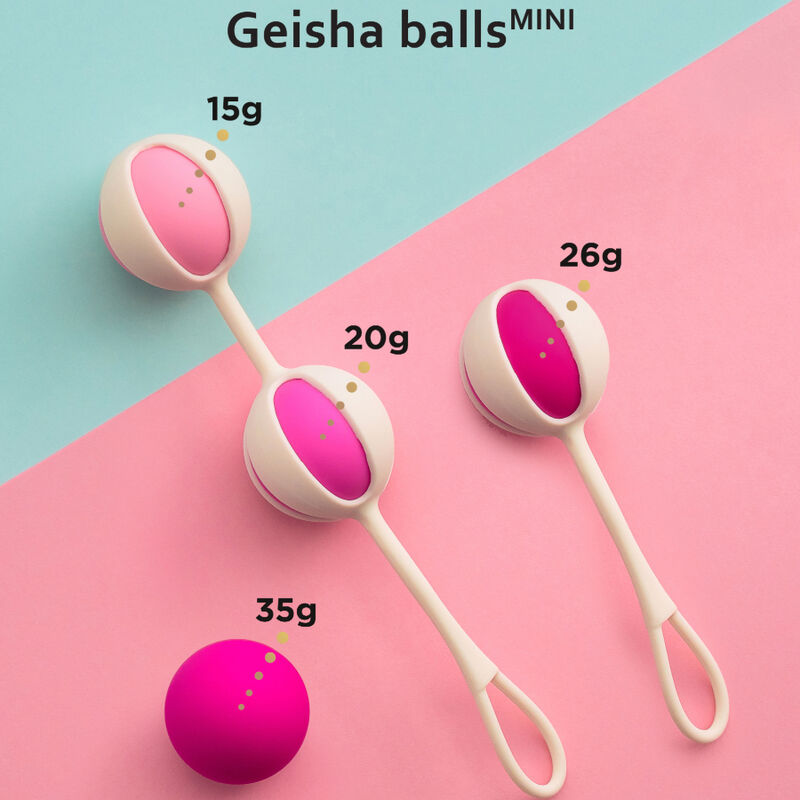 G-VIBE - SET 4 GEISHABALLEN MINI PAARS