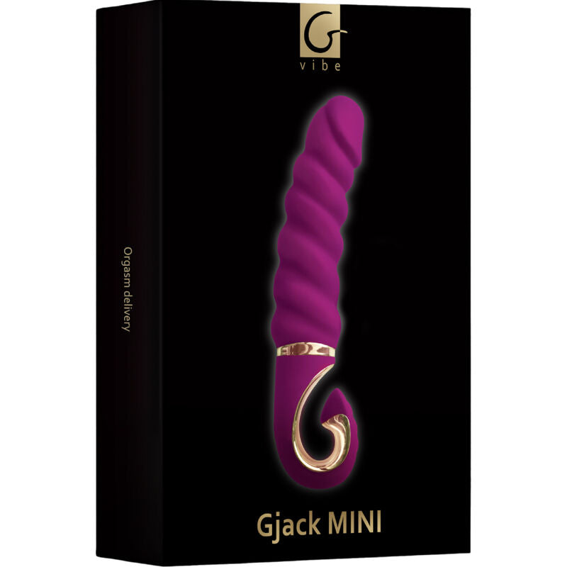 G-VIBE - GJACK MINI PAARSE VIBRATOR GEMAAKT VAN SILICONEN