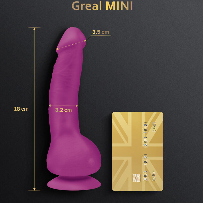 G-VIBE - GREAL MINI VIBRATEUR EN SILICONE FUCHSIA