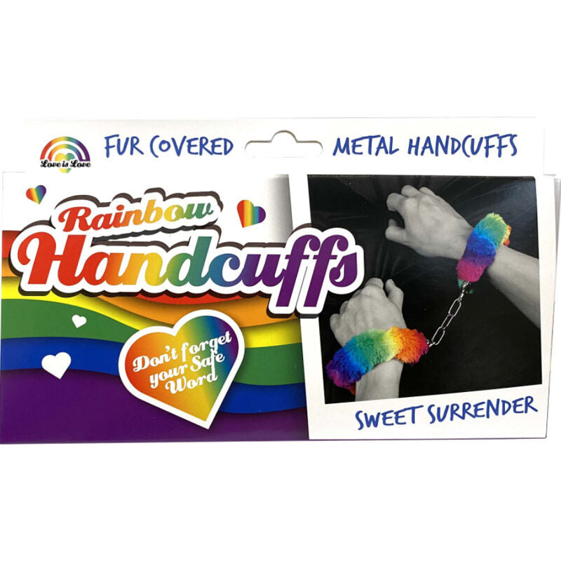 SPENCER &amp; FLEETWOOD - METALEN HANDBOEIEN MET REGENBOOGVOERING