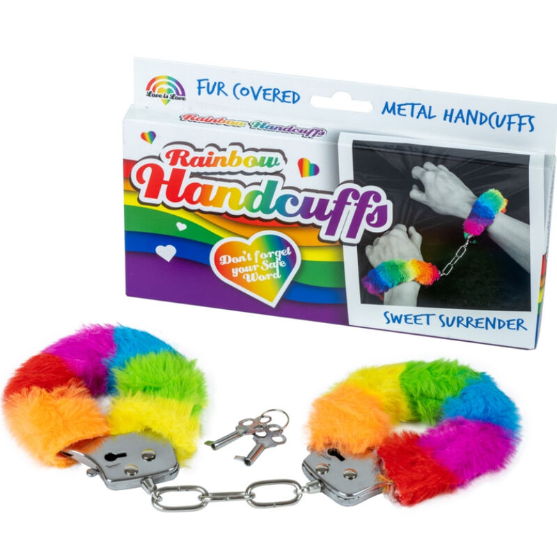 SPENCER &amp; FLEETWOOD - METALEN HANDBOEIEN MET REGENBOOGVOERING