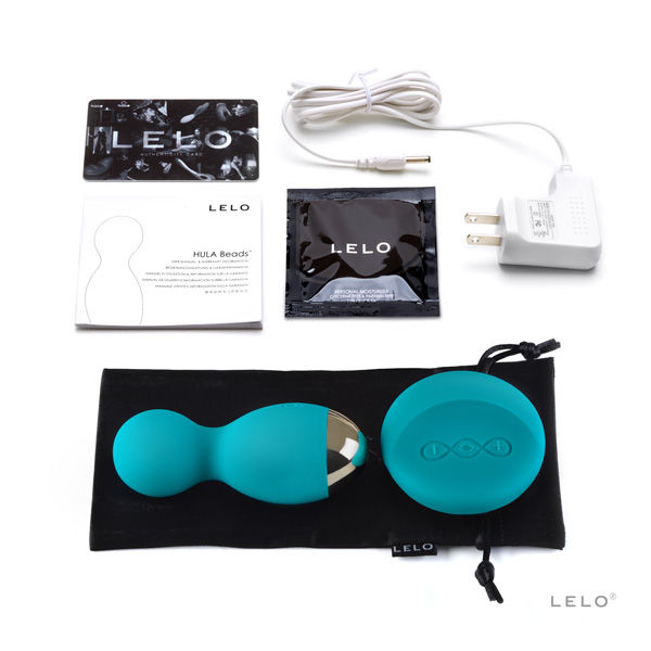 LELO - BADGE, BALLE HULA BLEUE