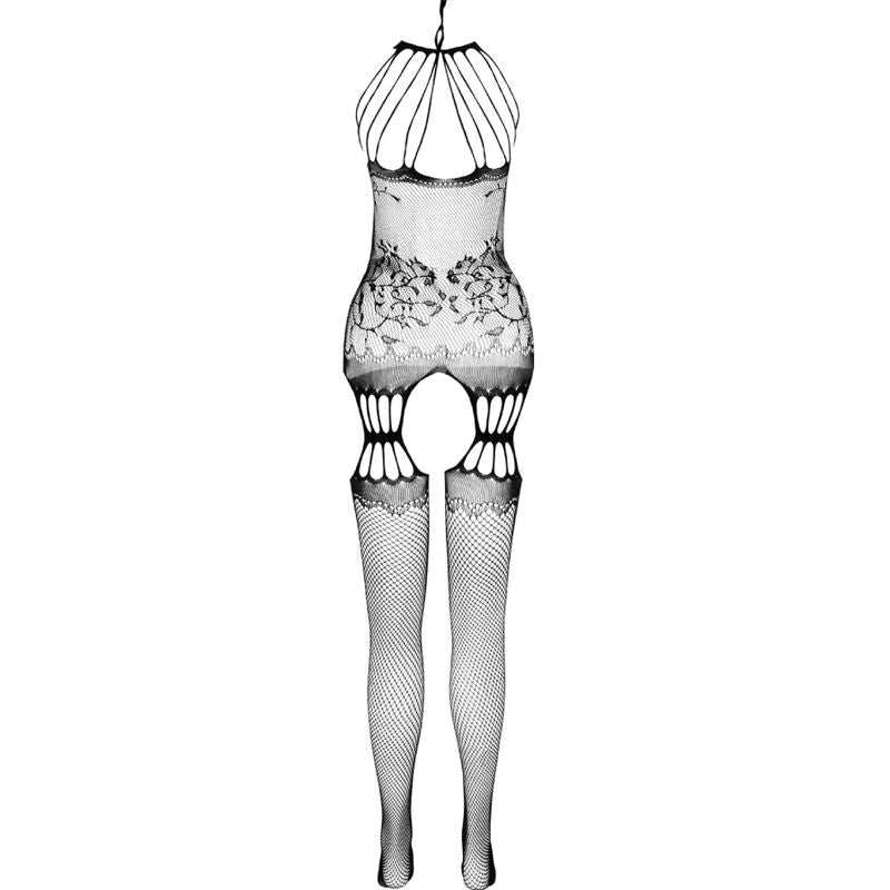 PASSION - BS095 WHITE BODYSTOCKING, ONE SIZE