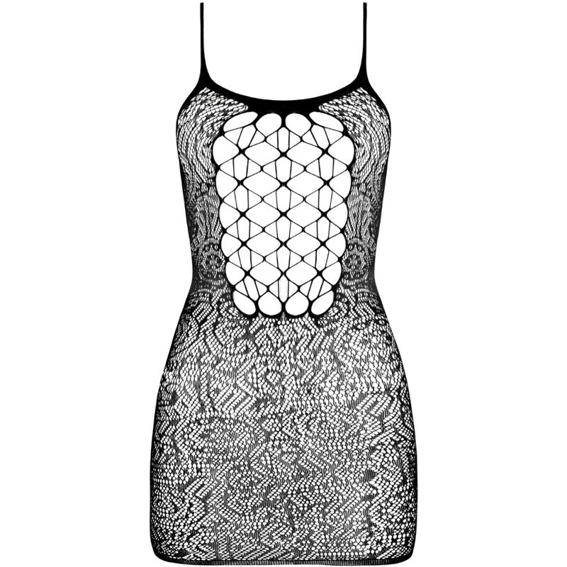 PASSION - BS096 BODYSTOCKING BLANC, TAILLE UNIQUE