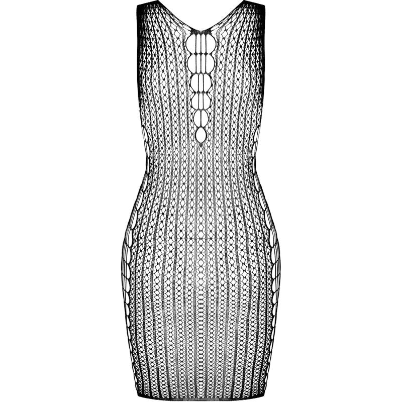 PASSION - BS097 WEISSER BODYSTOCKING, EINE GRÖSSE