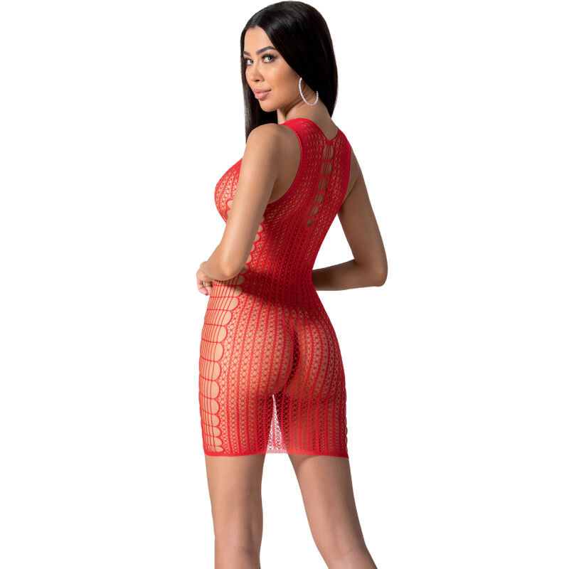 PASSIE - BS097 WITTE BODYSTOCKING, ÉÉN MAAT