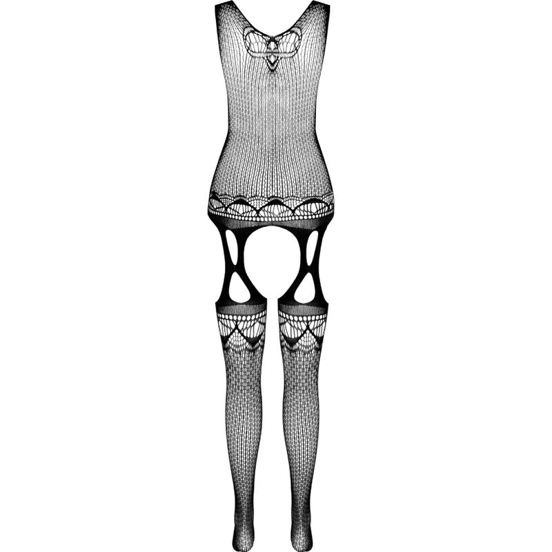 PASSION - BS099 BODYSTOCKING BLANC, TAILLE UNIQUE