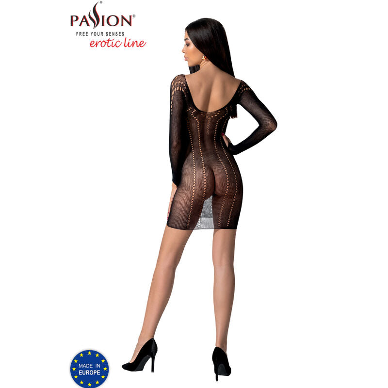 PASSION - BS101 BODYSTOCKING BLANC, TAILLE UNIQUE