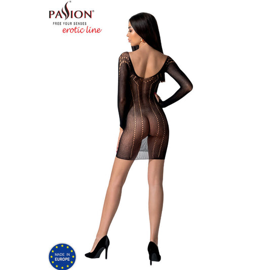 PASSION - BS101 BODYSTOCKING BLANC, TAILLE UNIQUE