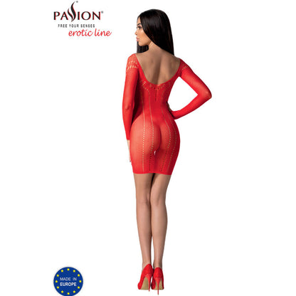 PASSION - BS101 WEISSER BODYSTOCKING, EINE GRÖSSE