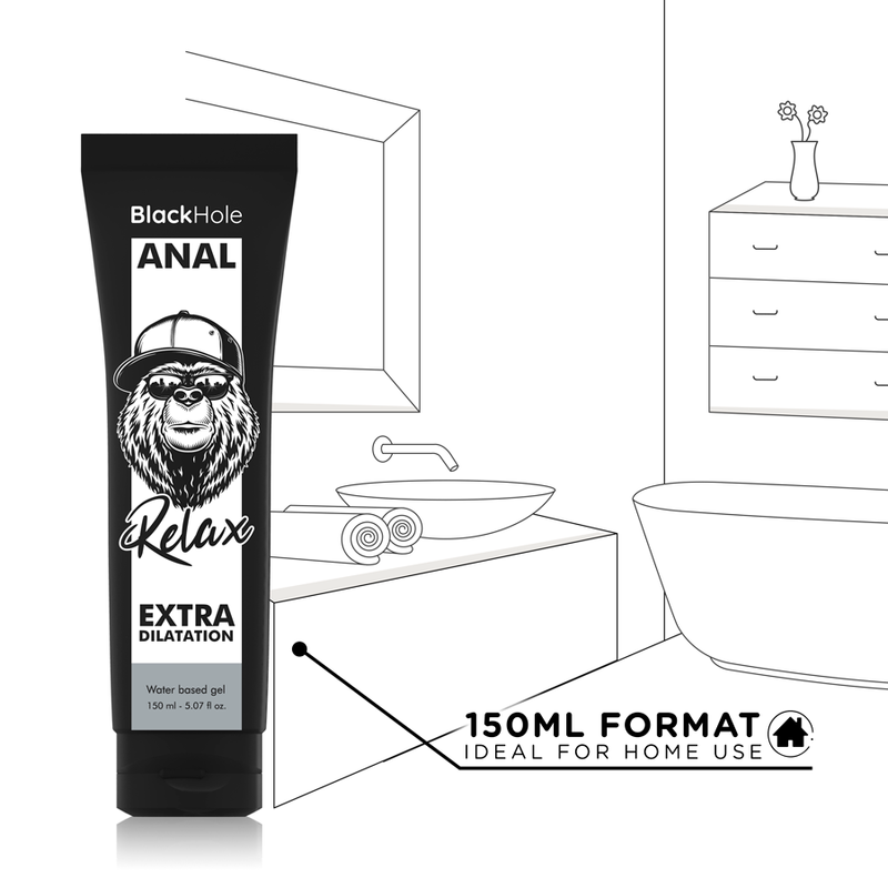BLACK HOLE - ANALE DILATIEGEL OP WATERBASIS 150 ML