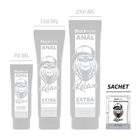 BLACK HOLE - WASSERBASIERTES GEL EXTRA DILATATION 6 ML EINZELDOSIS