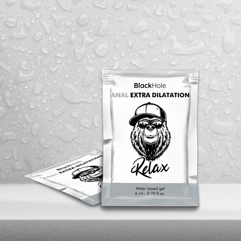 BLACK HOLE - GEL À BASE D'EAU EXTRA DILATANT 6 ML DOSE UNIQUE
