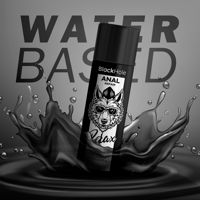 BLACK HOLE - ANAL REPAIR WATER-BASED RELAXATION WITH HYALURONIC ACID 100 ML