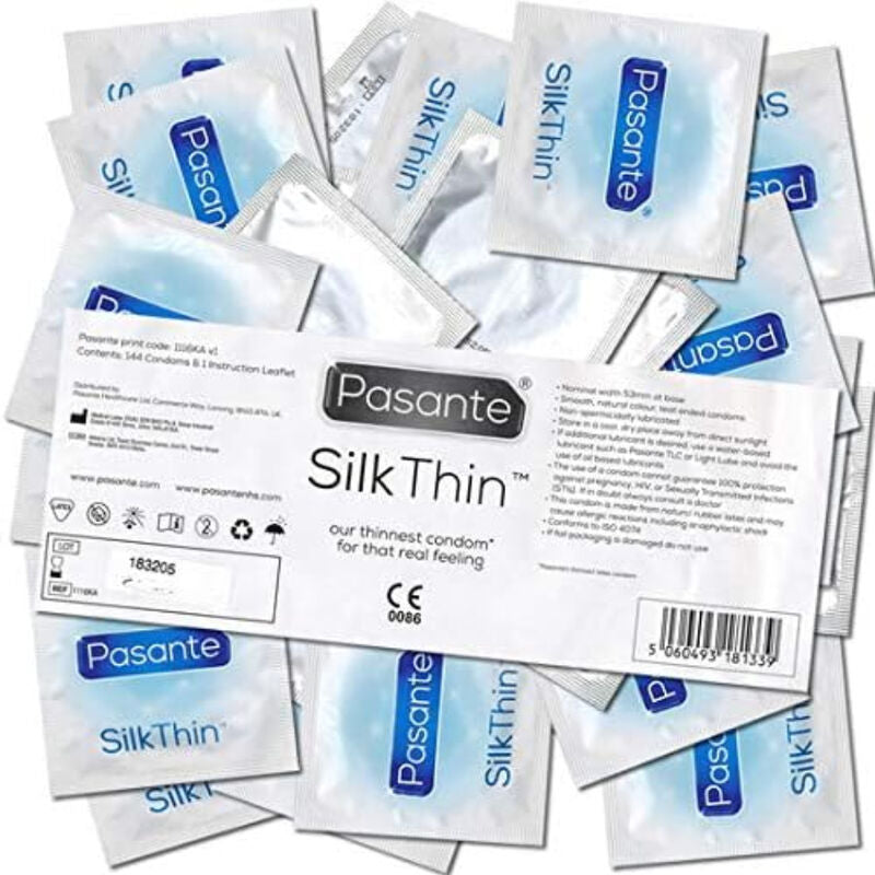 PASANTE - SILK CONDOMS THINEST 144 UNITS