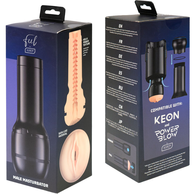 KIIROO - FEEL STROKER GENERIC PALE POWERBLOW COMPATIBEL