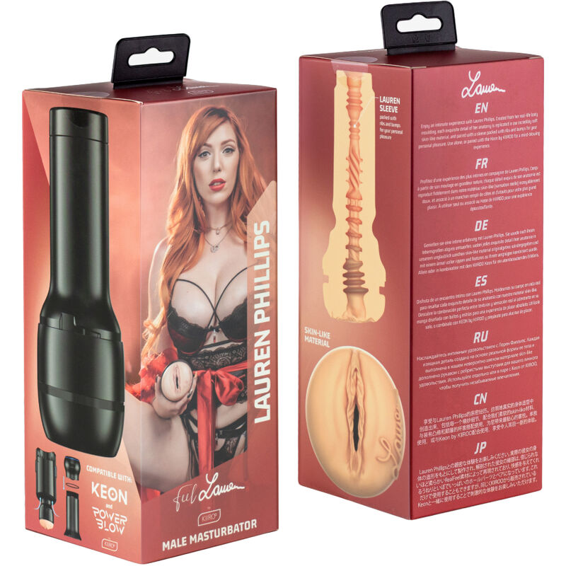 KIIROO - SENTEZ LA COLLECTION STARS DE LAUREN PHILLIPS STROKERS COMPATIBLE POWERBLOW