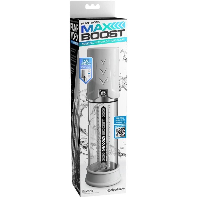 POMPE WORX - MAX BOOST BLANC
