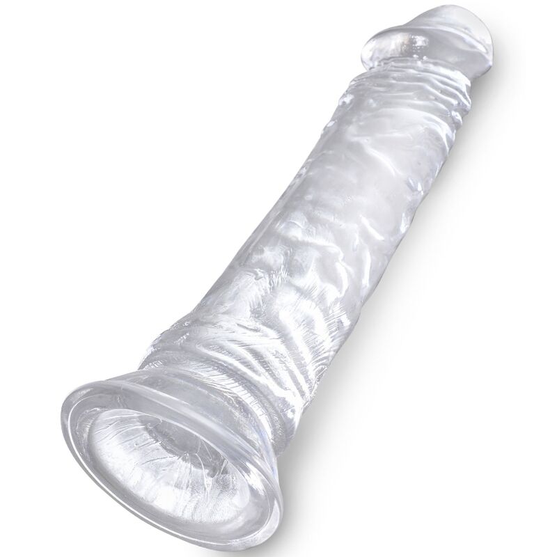 KING COCK - PÉNIS RÉALISTE CLAIR 19,7 CM TRANSPARENT