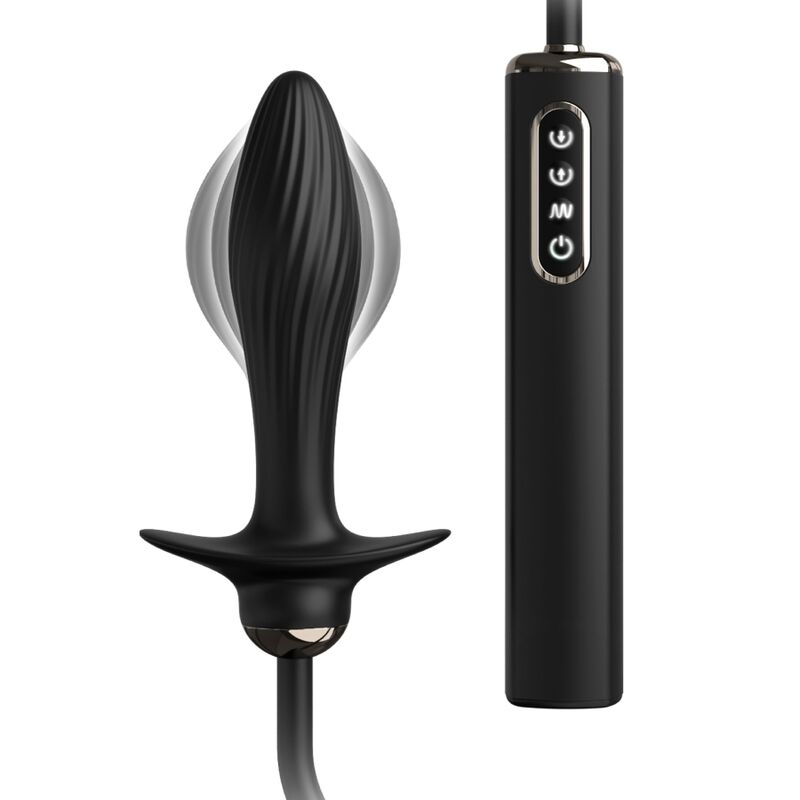 COLLECTION ANAL FANTASY ELITE - PLUG GONFLABLE ET VIBRATEUR AUTO-THROB