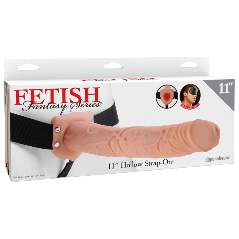 FETISH FANTASY SERIES - ADJUSTABLE STRAP REALISTIC PENIS 28 CM