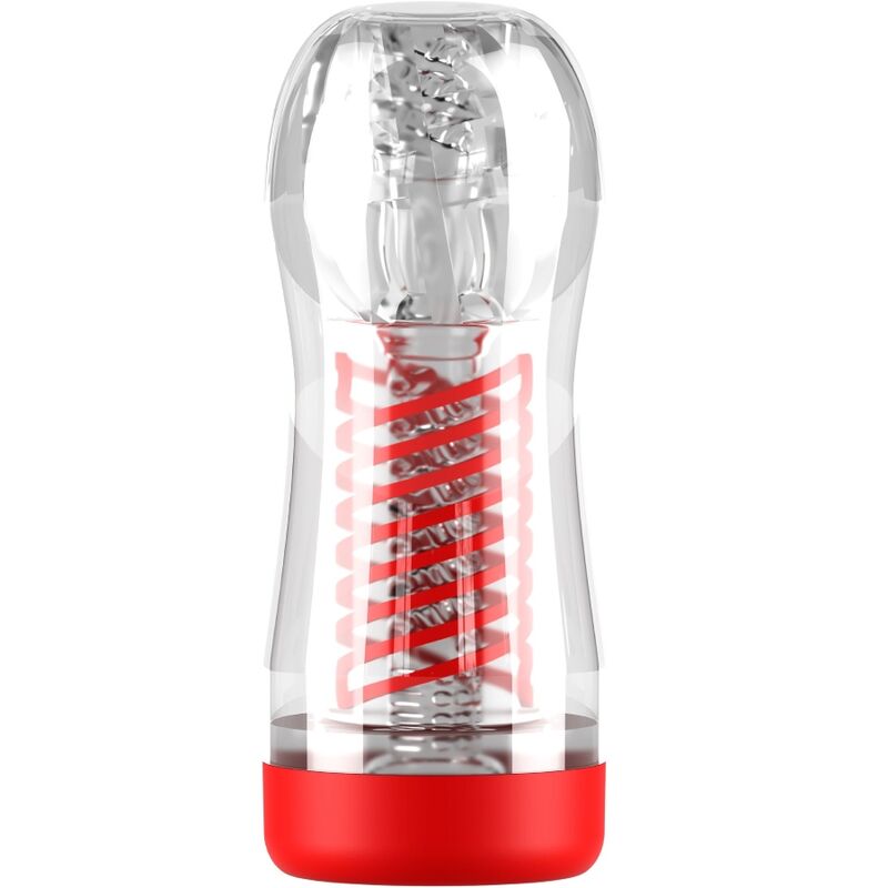 PDX ELITE - STROKER VIEWTUBE 2 COMPRESSION SPIRALE TRANSPARENT