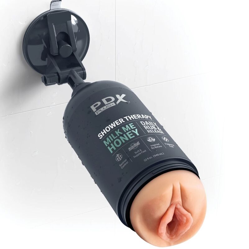 PDX PLUS - STROKER MASTURBATOR DISCRETE FLES ONTWERP MILK ME HONEY SHAMPOO