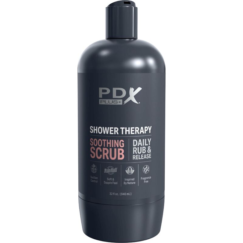 PDX PLUS - STROKER MASTURBATOR DISCRETE FLES ONTWERP VERZACHTENDE EXFOLIATIE SNOEPSHAMPOO