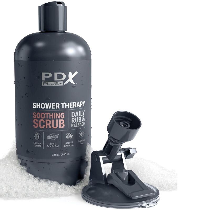 PDX PLUS - STROKER MASTURBATOR DISCRETE FLES ONTWERP VERZACHTENDE EXFOLIATIE SNOEPSHAMPOO