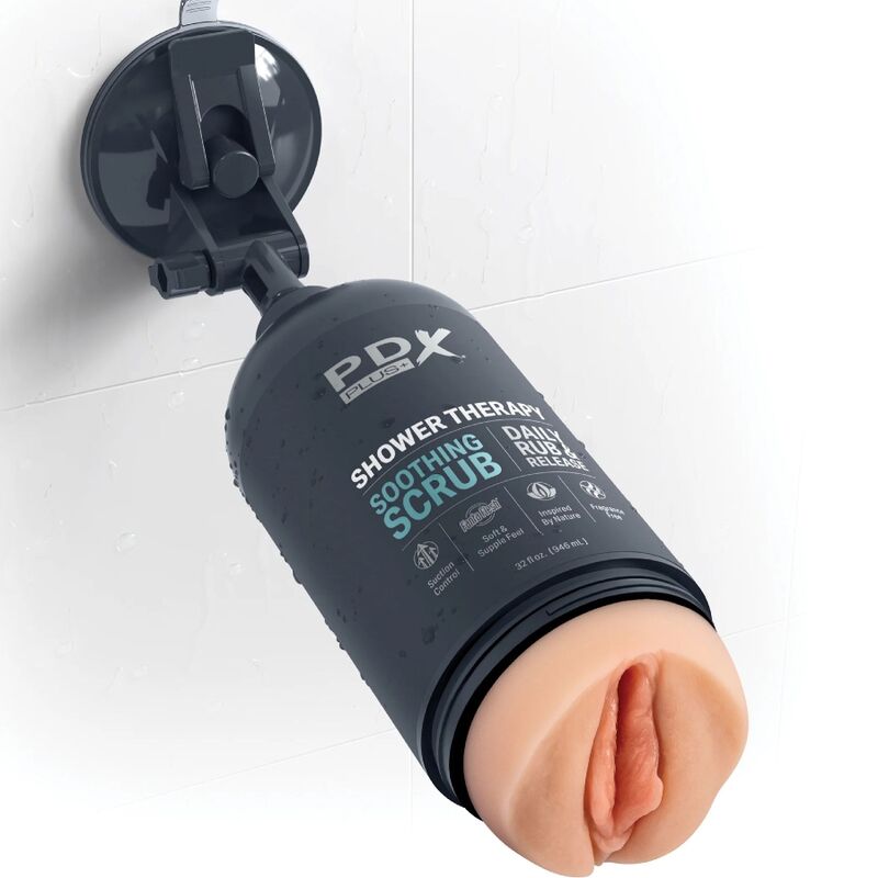 PDX PLUS - MASTURBATEUR STROKER CONCEPTION DE FLACON DISCRET SHAMPOOING EXFOLIANT APAISANT