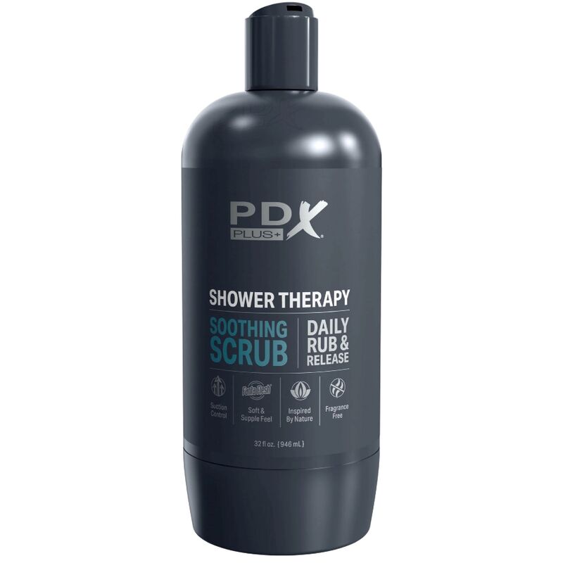 PDX PLUS - MASTURBATEUR STROKER CONCEPTION DE FLACON DISCRET SHAMPOOING EXFOLIANT APAISANT