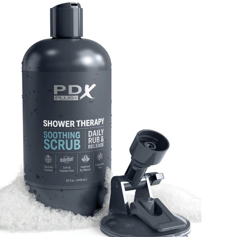 PDX PLUS - MASTURBATEUR STROKER CONCEPTION DE FLACON DISCRET SHAMPOOING EXFOLIANT APAISANT