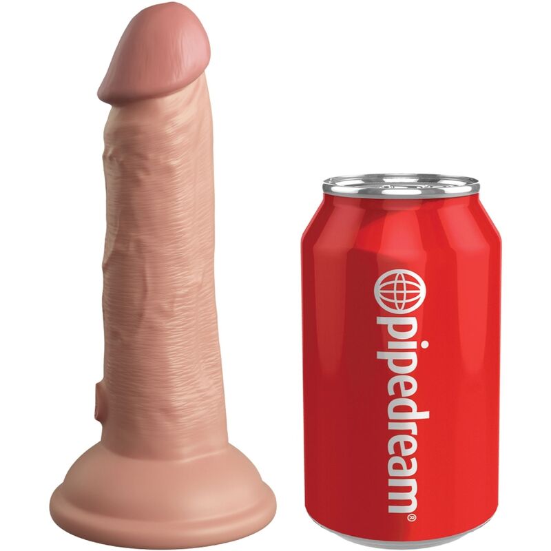 KING COCK - ELITE REALISTISCHE SILICONEN DILDO 15,2 CM