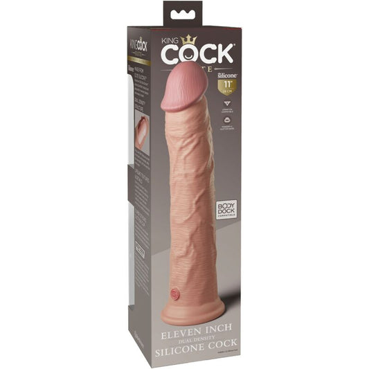 KING COCK - GODE RÉALISTE EN SILICONE ÉLITE 28 CM