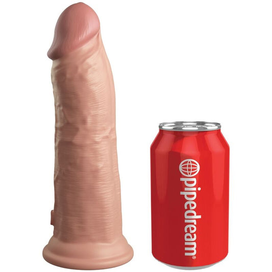 KING COCK - Gode en silicone à vibrations réalistes ELITE 20,3 cm
