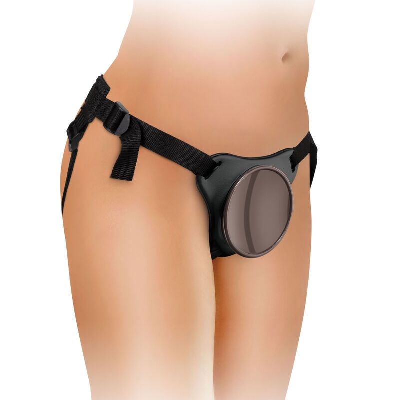 KING COCK - HARNAIS RÉGLABLE CONFORTABLE ELITE AVEC GODE 17,8 CM